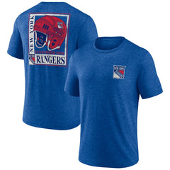 New York Rangers Earnest Will Tri-Blend T-Shirt - Blue | NHL on sale