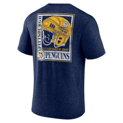 Pittsburgh Penguins Earnest Will Tri-Blend T-Shirt - Navy | NHL on sale