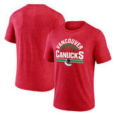 Vancouver Canucks Represent Tri-Blend T-Shirt - Red | NHL discount