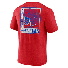 Washington Capitals Earnest Will Tri-Blend T-Shirt - Red | NHL near me