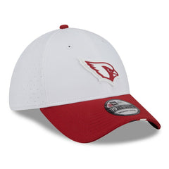 Arizona Cardinals New Era 2025 NFL Training Camp 39THIRTY Flex Hat - White/Cardinal - NFL