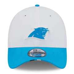 Carolina Panthers New Era 2025 NFL Training Camp 39THIRTY Flex Hat - White/Blue - NFL
