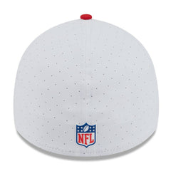 Buffalo Bills New Era 2025 NFL Training Camp Throwback Logo 39THIRTY Flex Hat - White/Red - NFL