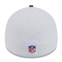 Green Bay Packers New Era 2025 NFL Training Camp 39THIRTY Flex Hat - White/Green - NFL
