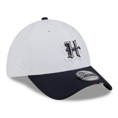 Houston Texans New Era 2025 NFL Training Camp 39THIRTY Flex Hat - White/Navy - NFL