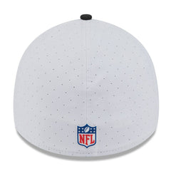 Jacksonville Jaguars New Era 2025 NFL Training Camp 39THIRTY Flex Hat - White/Black - NFL