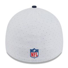 Tennessee Titans New Era 2025 NFL Training Camp 39THIRTY Flex Hat - White/Navy - NFL