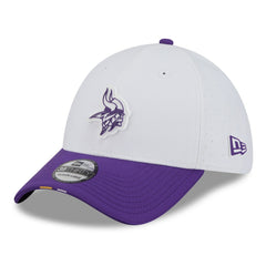 Minnesota Vikings New Era 2025 NFL Training Camp 39THIRTY Flex Hat - White/Purple - NFL