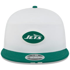 New York Jets New Era 2025 NFL Training Camp Split Panel 9FIFTY Snapback Hat - White/Green - NFL