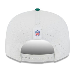 New York Jets New Era 2025 NFL Training Camp Split Panel 9FIFTY Snapback Hat - White/Green - NFL