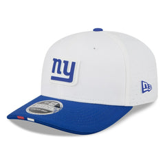 New York Giants New Era 2025 NFL Training Camp 9SEVENTY Adjustable Hat - White/Royal - NFL