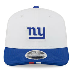 New York Giants New Era 2025 NFL Training Camp 9SEVENTY Adjustable Hat - White/Royal - NFL