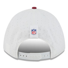 Washington Commanders New Era 2025 NFL Training Camp A-Frame 9FORTY Adjustable Hat - White/Burgundy - NFL