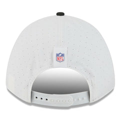 New Orleans Saints New Era 2025 NFL Training Camp A-Frame 9FORTY Adjustable Hat - White/Black - NFL