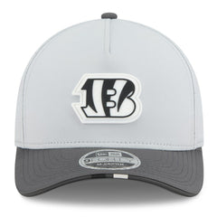 Cincinnati Bengals New Era 2025 NFL Training Camp A-Frame 9FORTY Adjustable Hat - Gray/Graphite - NFL