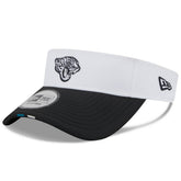 Jacksonville Jaguars New Era 2025 NFL Training Camp Adjustable Visor - White/Black - NFL
