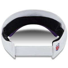 Minnesota Vikings New Era 2025 NFL Training Camp Adjustable Visor - White/Purple - NFL