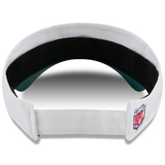 Philadelphia Eagles New Era 2025 NFL Training Camp Adjustable Visor - White/Midnight Green - NFL
