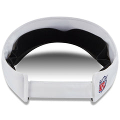 Atlanta Falcons New Era 2025 NFL Training Camp Adjustable Visor - White/Black - NFL