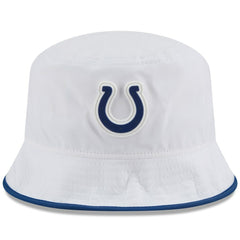Indianapolis Colts New Era 2025 NFL Training Camp Stretch Bucket Hat - White - NFL