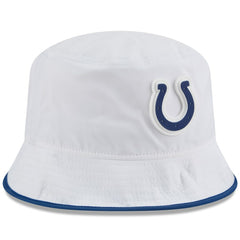Indianapolis Colts New Era 2025 NFL Training Camp Stretch Bucket Hat - White - NFL