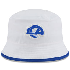 Los Angeles Rams New Era 2025 NFL Training Camp Stretch Bucket Hat - White - NFL