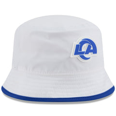 Los Angeles Rams New Era 2025 NFL Training Camp Stretch Bucket Hat - White - NFL