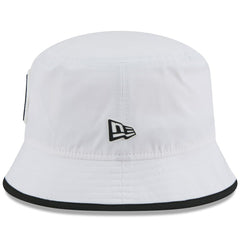 New Orleans Saints New Era 2025 NFL Training Camp Stretch Bucket Hat - White - NFL
