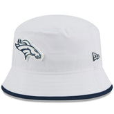 Denver Broncos New Era 2025 NFL Training Camp Stretch Bucket Hat - White - NFL