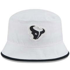 Houston Texans New Era 2025 NFL Training Camp Stretch Bucket Hat - White - NFL