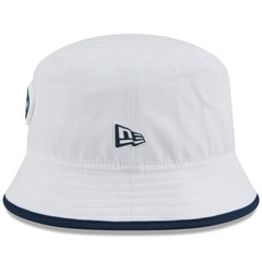 Seattle Seahawks New Era 2025 NFL Training Camp Stretch Bucket Hat - White - NFL