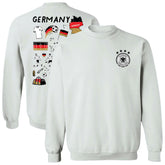 Germany National Team Vive La Fete Women's Impressions Artwork Pullover Sweatshirt White