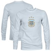 Argentina National Team 1863FC Color Badge Long Sleeve T-Shirt Light Blue