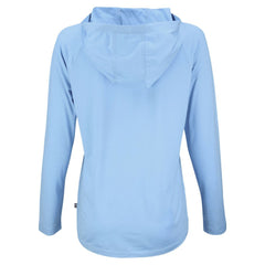 Chicago Cubs Cutter & Buck Women's Coastline Epic Comfort Eco Recycled Long Sleeve Hoodie T-Shirt for sale