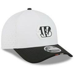 Cincinnati Bengals New Era Preschool 2025 NFL Training Camp A-Frame 9FORTY Adjustable Hat - White/Black - NFL
