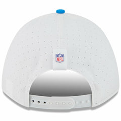 Detroit Lions New Era Youth 2025 NFL Training Camp A-Frame 9FORTY Adjustable Hat - White/Blue - NFL