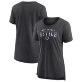 New Jersey Devils Women's Proud Tri-Blend T-Shirt - Gray | NHL discount