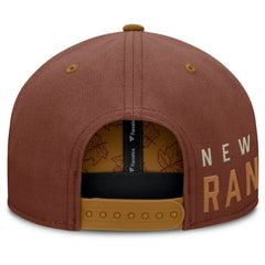 New York Rangers Fanatics Fall Leaves Acreage Snapback Hat - Brown | Fanatics on sale