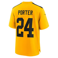Joey Porter Jr. Pittsburgh Steelers Youth Alternate 1933 Throwback Game Jersey - Gold - Nike