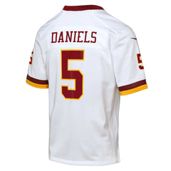 Jayden Daniels Washington Commanders Youth Game Super Bowl Era Jersey - White - Nike