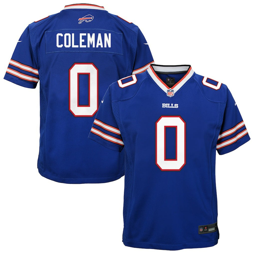 Keon Coleman Buffalo Bills Youth Team Game Jersey - Royal - Nike