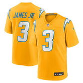 Derwin James Jr. Los Angeles Chargers Youth Alternate Charger Power Game Player Jersey - Gold - Nike