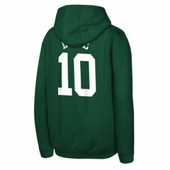 Jordan Love Green Bay Packers Outerstuff Mainliner Player Name & Number Hoodie - Green - NFL