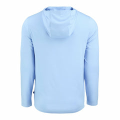 Minnesota Vikings Men's Cutter & Buck Coastline Epic Comfort Eco Recycled Men's Hooded Shirt - Powder Blue - NFL