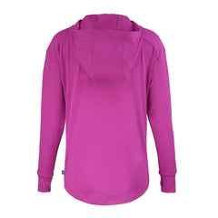 Baltimore Ravens Cutter & Buck Women's Daybreak Eco Recycled Half-Zip Hoodie - Pink - NFL