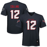 Nico Collins Houston Texans Youth Replica Player Jersey - Navy - NFL