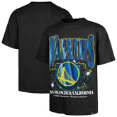 47 brand Golden State Warriors '47 Past Champs Collection Flashbulb Foundation T-Shirt Black