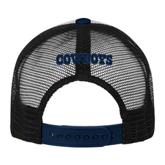 Dallas Cowboys Outerstuff Youth Essentials Trucker Adjustable Hat - White - NFL