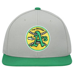 Athletics Mitchell & Ness Cooperstown Collection Basic Flip Snapback Hat Sale