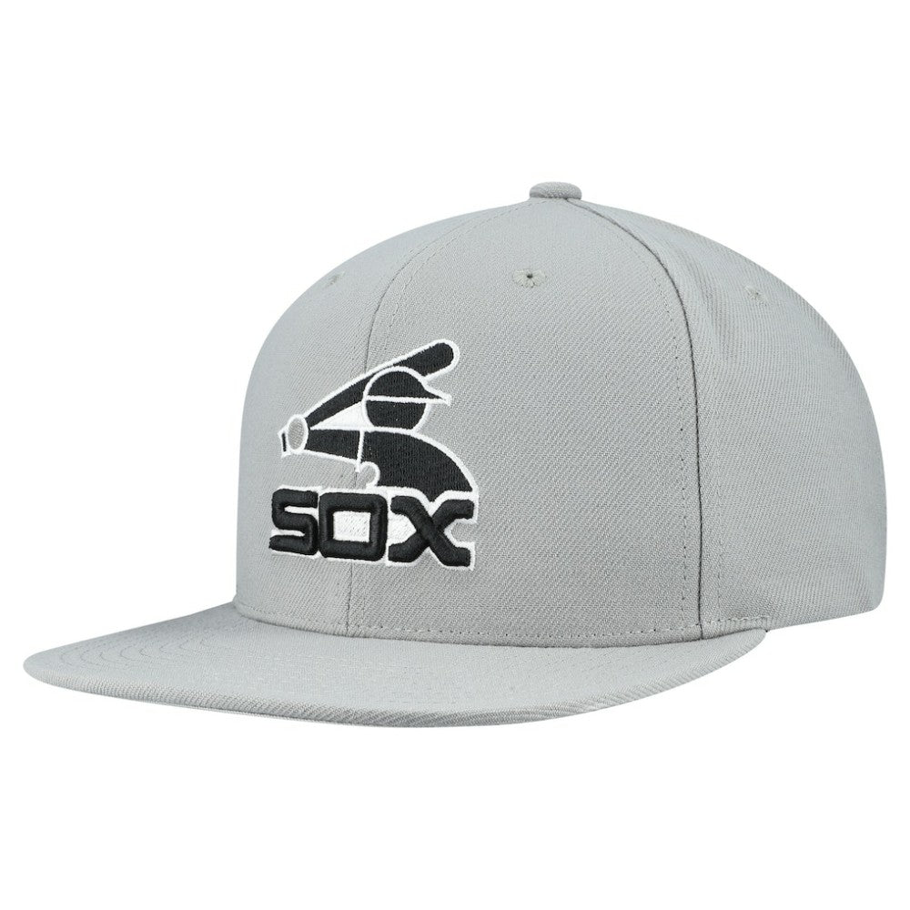 Chicago White Sox Mitchell & Ness Cooperstown Collection Basic Flip Snapback Hat Outlet